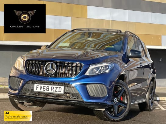 A 2018 MERCEDES-BENZ GLE 3.0 GLE350d V6 AMG Night Edition (Premium Plus) SUV 5dr Diesel G-Tronic 4MATIC Euro 6 (s/s) (258 ps)