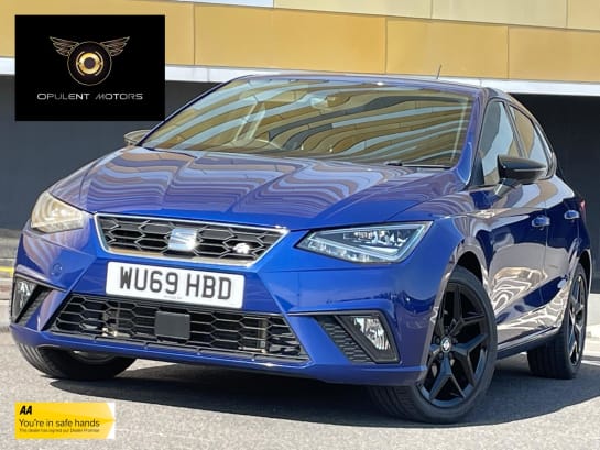 A 2019 SEAT IBIZA 1.0 TSI FR Hatchback 5dr Petrol DSG Euro 6 (s/s) GPF (115 ps)