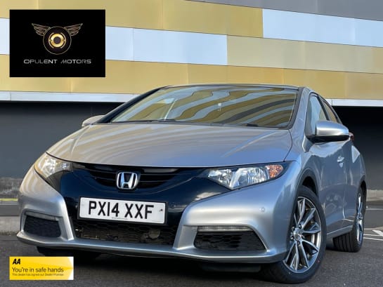 A 2014 HONDA CIVIC 1.6 i-DTEC SR Hatchback 5dr Diesel Manual Euro 5 (s/s) (120 ps)