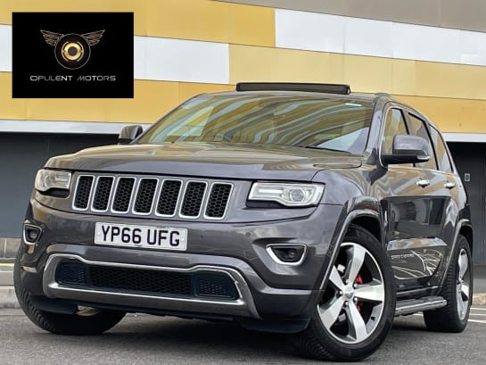 A 2016 JEEP GRAND CHEROKEE 3.0 V6 CRD Overland SUV 5dr Diesel Auto 4WD Euro 6 (247 bhp)