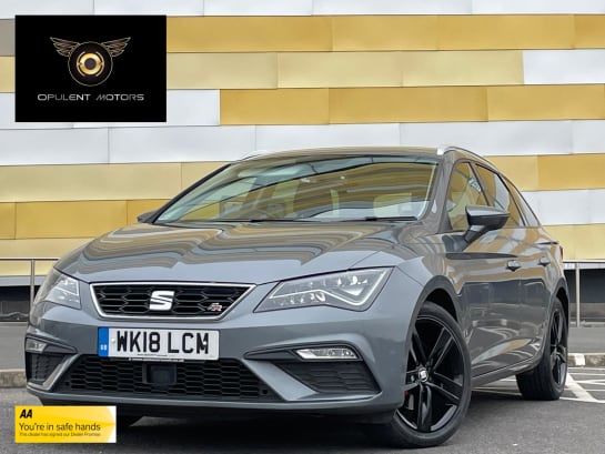 A 2018 SEAT LEON 1.4 EcoTSI FR Technology ST 5dr Petrol DSG Euro 6 (s/s) (150 ps)