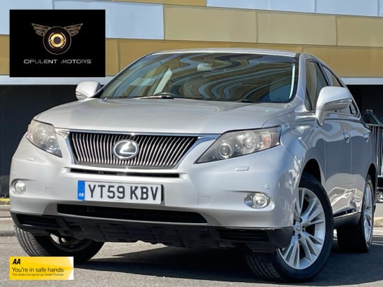A 2009 LEXUS RX 3.5 450h V6 SE-I SUV 5dr Petrol Hybrid CVT 4WD Euro 4 (s/s) (299 ps)