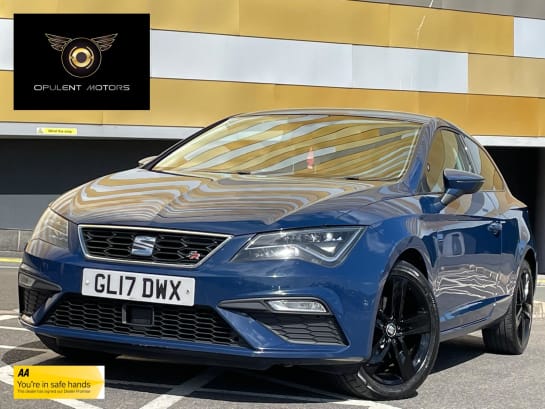 A 2017 SEAT LEON 1.4 TSI FR Technology Sport Coupe 3dr Petrol Manual Euro 6 (s/s) (125 ps)