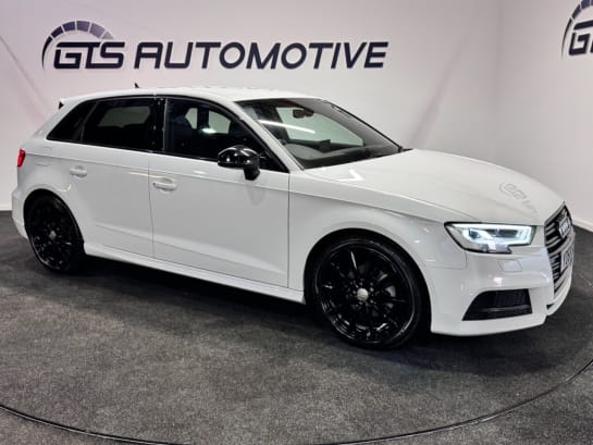 A null AUDI A3 SPORTBACK 1.5 TFSI CoD 35 BLACK EDITION 150 BHP SAT NAV + PARKING SENSORS SIX MONTH W