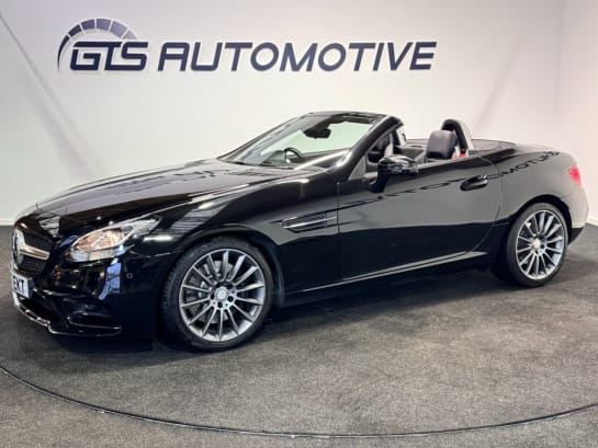 A null MERCEDES-BENZ SLC 250d 2.1 AMG LINE CONVERTIBLE G-TRONIC AUTO 204 BHP SAT NAV + GLASS ROOF SI