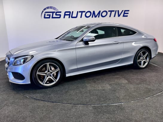 A null MERCEDES-BENZ C CLASS COUPE C220d AMG LINE G-Tronic+ AUTO 170 BHP SAT NAV + LEATHER SIX MONTH WARRANTY