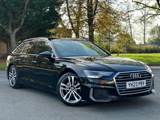 A 2023 AUDI A6 AVANT 2.0 TDI 40 S line Estate 5dr Diesel S Tronic quattro Euro 6 (s/s) (204 ps)