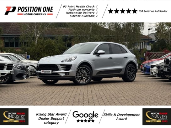 A 2018 PORSCHE MACAN 3.0 V6 S SUV 5dr Petrol PDK 4WD Euro 6 (s/s) (340 ps)