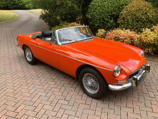 A 1971 MG MGB