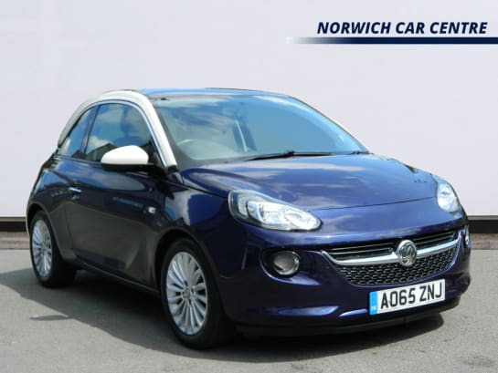 A null VAUXHALL ADAM 1.2 GLAM 3d 69 BHP ISOFIX GLASS PAN ROOF DAB RADIO