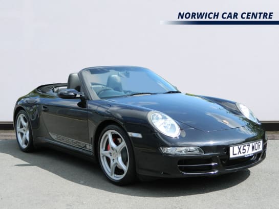 A null PORSCHE 911 3.8 CARRERA 4 TIPTRONIC S 2d AUTO 350 BHP ELECTRIC SOFT TOP SATNAV CD PLAYE