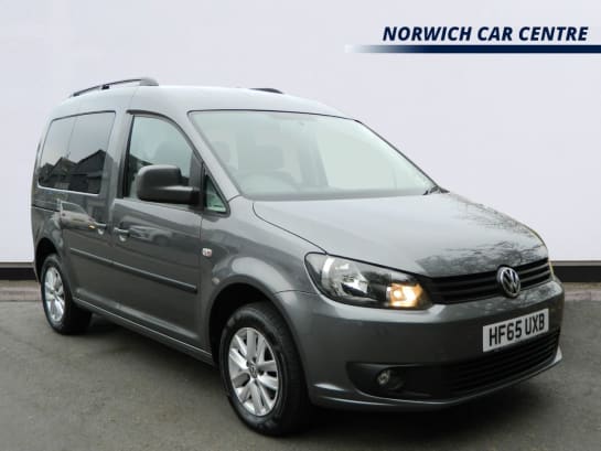 A null VOLKSWAGEN CADDY LIFE 1.6 TDI CR MPV 5dr Diesel DSG Euro 5 (102 ps) WHEEL CHAIR ACCESS RAMP DAB R