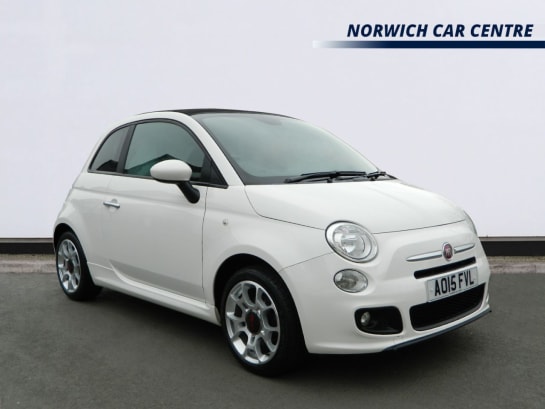 A null FIAT 500C 1.2 S Convertible 2dr Petrol Manual Euro 6 (s/s) (69 bhp) ELECTRIC SOFT TOP