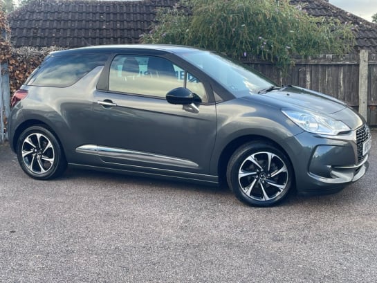 A 2016 DS AUTOMOBILES DS 3 1.6 BlueHDi Elegance Hatchback 3dr Diesel Manual Euro 6 (s/s) (100 ps)