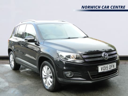 A 2015 VOLKSWAGEN TIGUAN 2.0 TDI BlueMotion Tech Match SUV 5dr Diesel DSG 4WD Euro 5 (s/s) (140 ps)