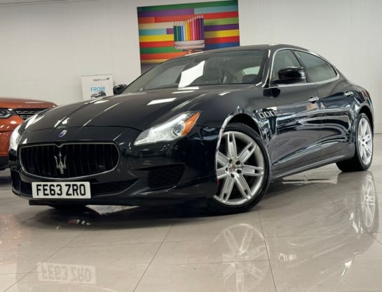 A null MASERATI QUATTROPORTE 3.8 GTS 4d 530 BHP NERO ASSOLUTO + 530 BHP!