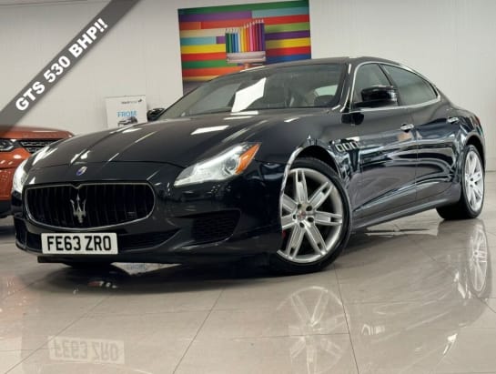 A null MASERATI QUATTROPORTE 3.8 GTS 4d 530 BHP NERO ASSOLUTO + 530 BHP!