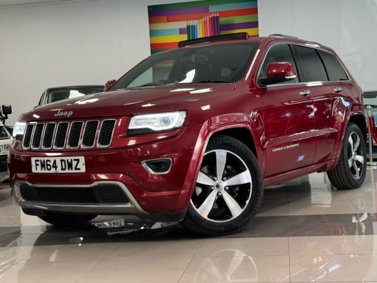 A null JEEP GRAND CHEROKEE 3.0 V6 CRD Overland SUV 5dr Diesel Auto 4WD Euro 5 (247 bhp) STUNNING EXAMP