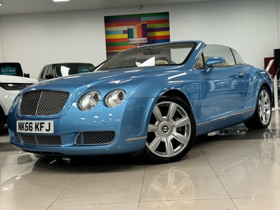 A null BENTLEY CONTINENTAL 6.0 W12 GTC Convertible 2dr Petrol Auto 4WD Euro 4 (560 ps) RARE BLUE COLOU