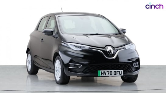 A 2020 RENAULT ZOE 100kW i Iconic R135 50kWh Rapid Charge 5dr Auto