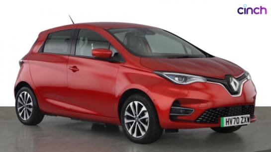 A 2020 RENAULT ZOE 100kW i GT Line R135 50kWh Rapid Charge 5dr Auto