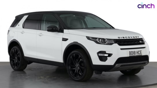 A 2018 LAND ROVER DISCOVERY SPORT 2.0 TD4 180 HSE Black 5dr Auto