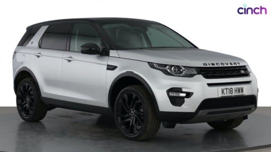 A 2018 LAND ROVER DISCOVERY SPORT 2.0 TD4 180 HSE Black 5dr Auto