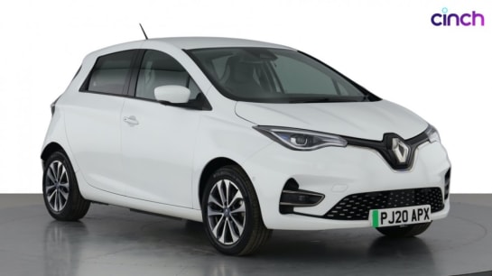 A 2020 RENAULT ZOE 100kW i GT Line R135 50kWh Rapid Charge 5dr Auto