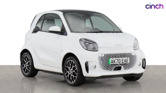 A 2020 SMART FORTWO 60kW EQ Prime Exclusive 17kWh 2dr Auto [22kWCh]