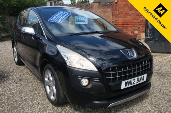 A 2012 PEUGEOT 3008 1.6 ALLURE HDI FAP 5d 112 BHP SERVICE HISTORY, HIGH SPEC