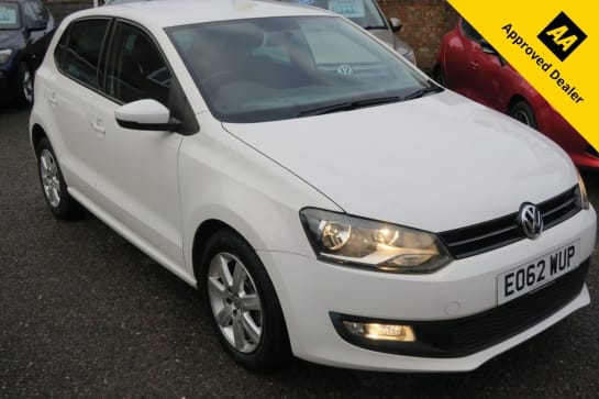 A null VOLKSWAGEN POLO 1.2 Match Hatchback 5dr Petrol Manual Euro 5 (60 ps) LOW TAX AND INSURANCE