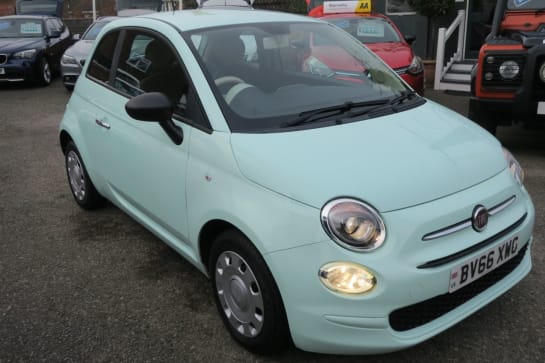 A null FIAT 500 1.2 Pop Hatchback 3dr Petrol Manual Euro 6 (s/s) (69 bhp) SERVICE HISTORY