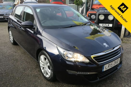 A null PEUGEOT 308 1.6 HDi Active Hatchback 5dr Diesel, SERVICE HISTORY