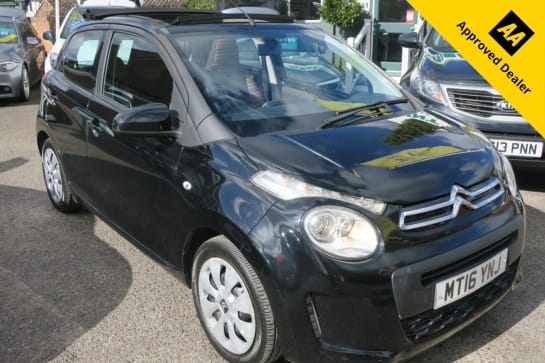 A 2016 CITROEN C1 1.2 PureTech Feel Airscape 5dr Petrol Manual Euro 6 (Euro 6) (82 ps) CONVER