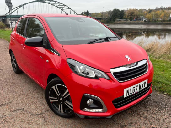 A null PEUGEOT 108 1.2 PureTech GT Line Hatchback 5dr Petrol Manual Euro 6 (82 ps) FULL BLACK