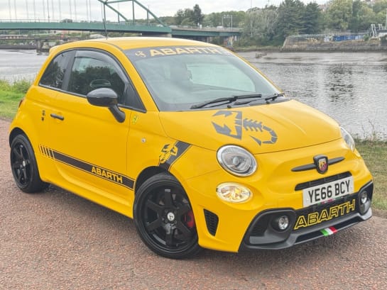 A null ABARTH 595 1.4 T-Jet Hatchback 3dr Petrol Manual Euro 6 (145 ps) **USB AND AUX INPUT**