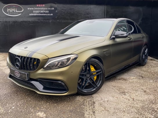 A 2015 MERCEDES C CLASS AMG C 63 PREMIUM