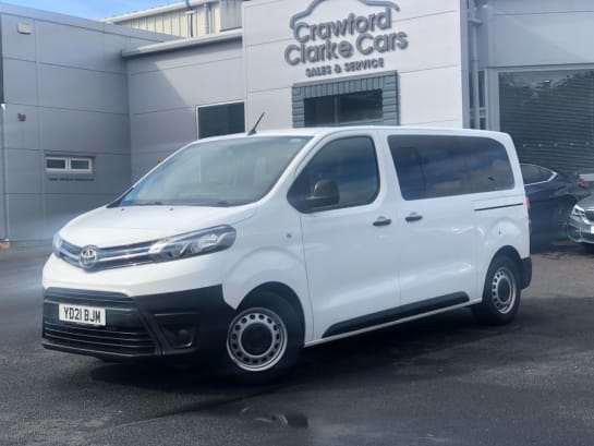 A null TOYOTA PROACE VERSO 1.5D Medium MPV 6dr Diesel Manual MWB Euro 6 (s/s) (9 Seat) (120 ps)