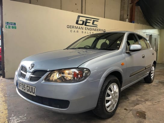 A 2005 NISSAN ALMERA 1.8 SE 5dr