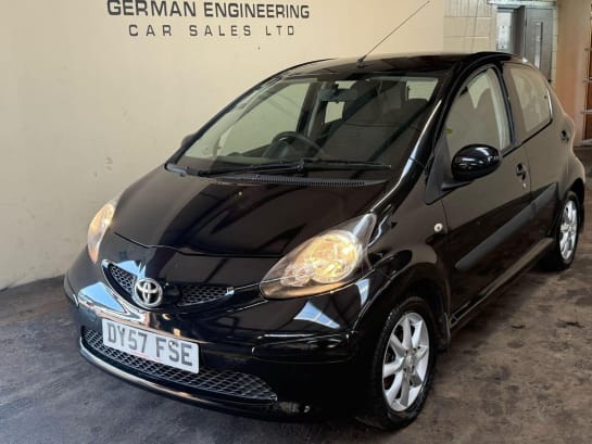 A 2007 TOYOTA AYGO 1.0 VVT-i Black Euro 4 5dr