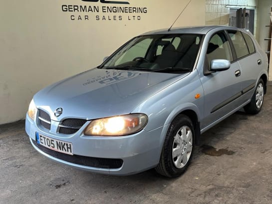 A 2005 NISSAN ALMERA 1.5 SE 5dr