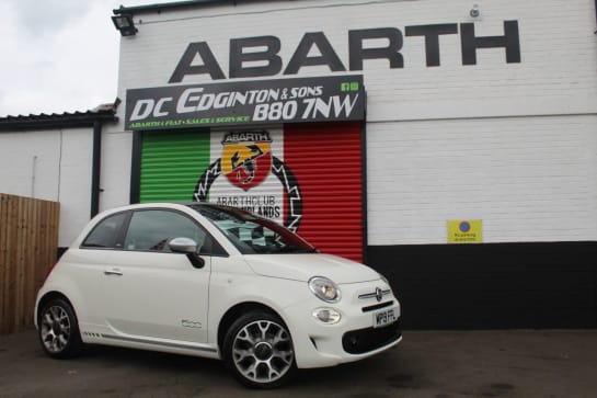 A 2019 FIAT 500C 1.2 ROCKSTAR 2d 69 BHP ONLY 27,000 MILES