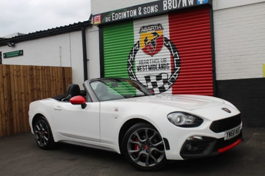 A null ABARTH 124 1.4 SPIDER MULTIAIR 2d 168 BHP FINISHED IN TURIN WHITE