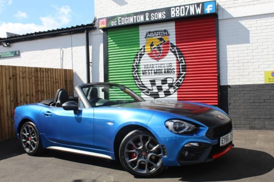 A null ABARTH 124 1.4 SPIDER MULTIAIR 2d 168 BHP VISIBILITY PACK---ISOLA D'ELBA BLUE