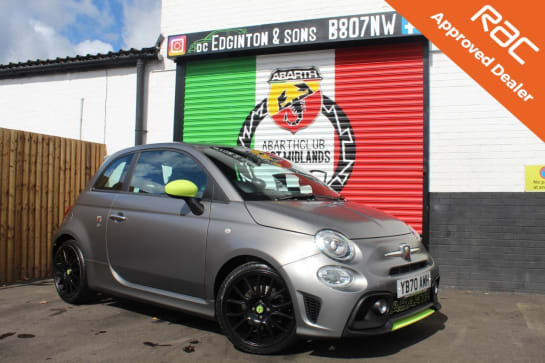 A null ABARTH 500 1.4 595 PISTA 70TH ANNIVERSARY 3d 162 BHP FINISHED IN ASPHALT GREY