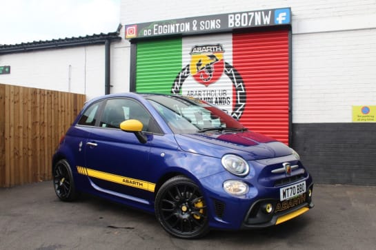 A null ABARTH 595 1.4 595 PISTA 70TH ANNIVERSARY 3d 162 BHP