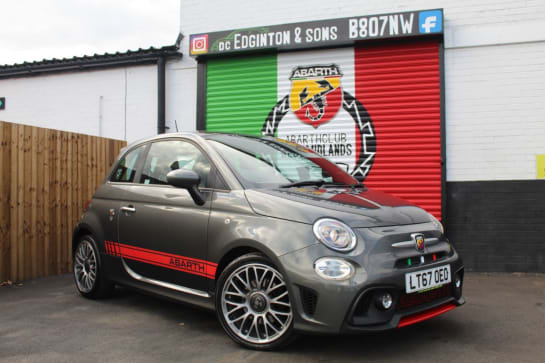 A null ABARTH 595 1.4 T-Jet Hatchback 3dr Petrol Auto Euro 6 (145 ps) ONLY 18,000 MILES