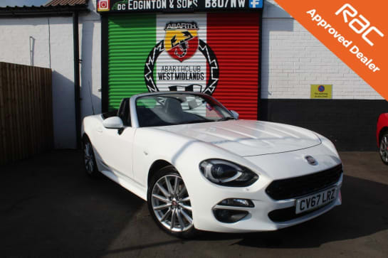A null FIAT 124 SPIDER 1.4 MultiAir Lusso Plus Convertible 2dr Petrol Euro 6 (140 ps)