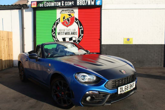 A null ABARTH 124 SPIDER 1.4 MultiAir Convertible 2dr Petrol Auto Euro 6 (170 ps) HERITAGE STRIPES--