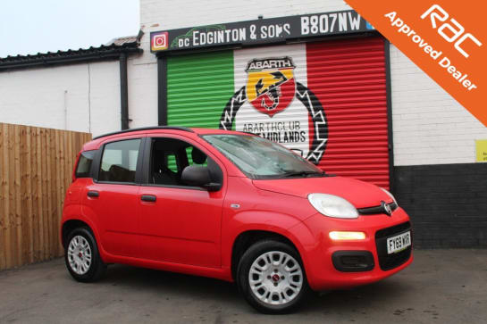 A null FIAT PANDA 1.2 Easy Hatchback 5dr Petrol Manual Euro 6 (s/s) (69 bhp)